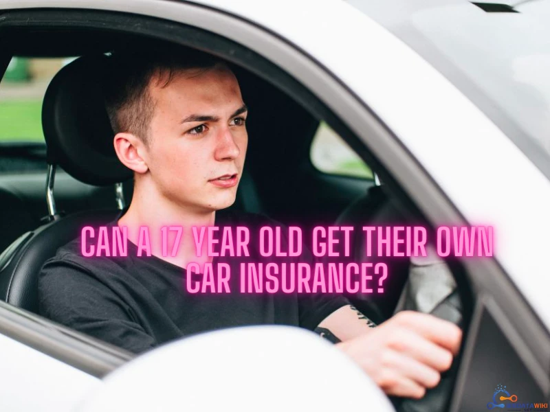 Can a 17 year old get their own car insurance?